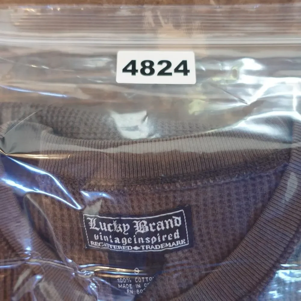 Vintage Y2K Lucky Brand Shirt Mens‎ Small Thermal Los Diablos Hells Kitchen Tee